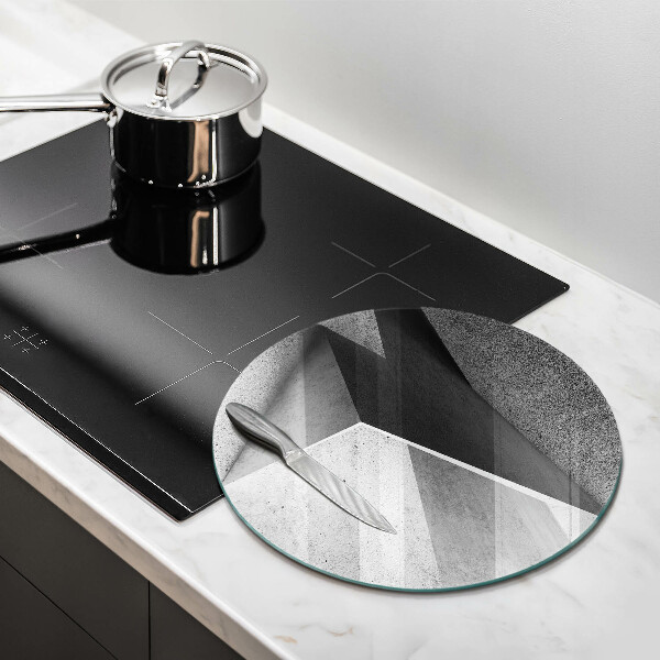 Steklena podloga za rezanje Konkretna abstrakcija