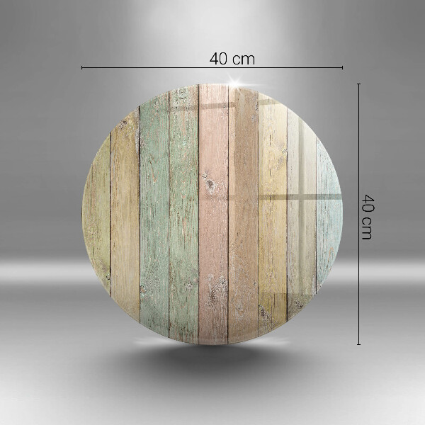 Steklena podloga za rezanje Pisane vintage table