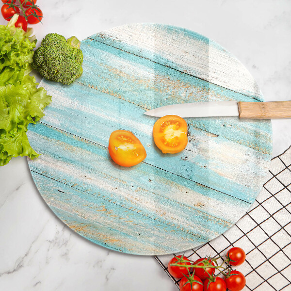 Steklena podloga za rezanje Vintage lesene plošče