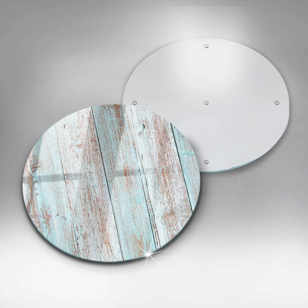 Steklena podloga za rezanje Stare vintage deske