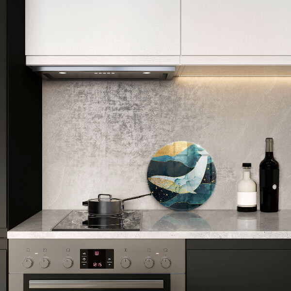 Steklena podloga za rezanje Abstrakcija kita