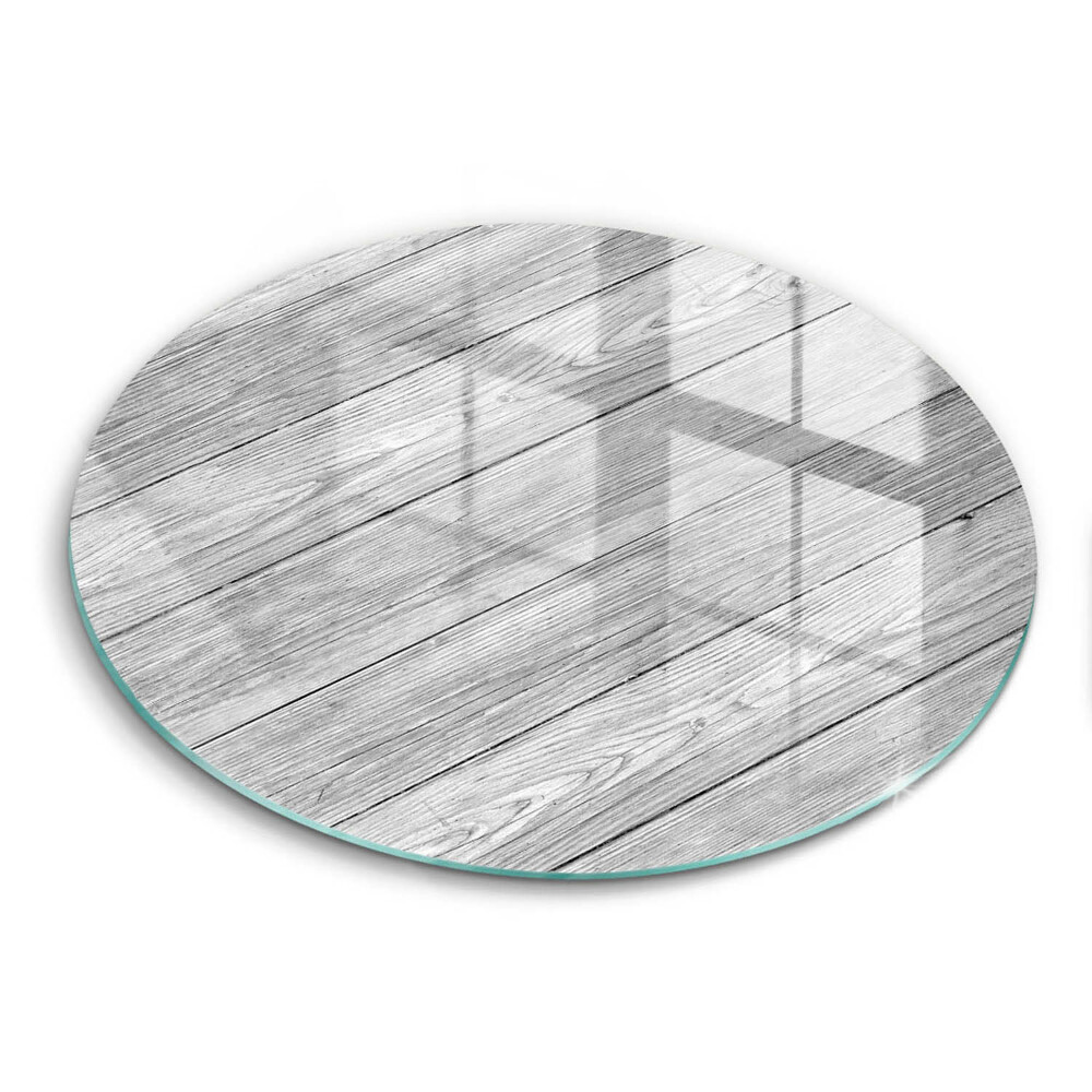 Steklena podloga za rezanje Stare lesene plošče