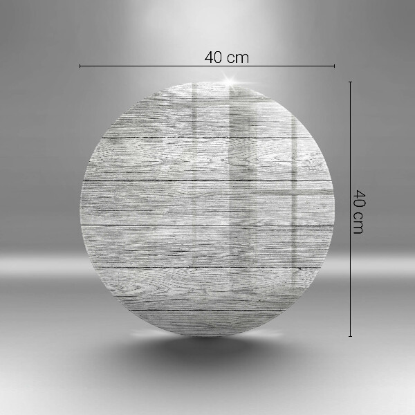 Steklena podloga za rezanje Stare lesene plošče