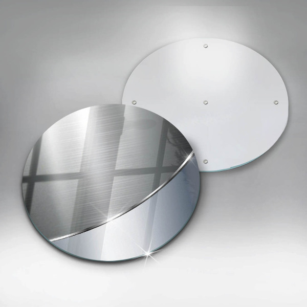 Steklena podloga za rezanje Kovinski abstraktni vzorec