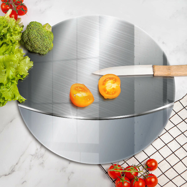 Steklena podloga za rezanje Kovinski abstraktni vzorec