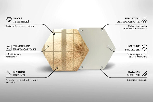 Steklena podloga za rezanje Počitnice na peščeni plaži