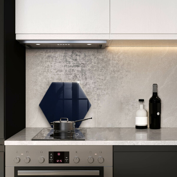 Steklena podloga za rezanje mornarsko modra