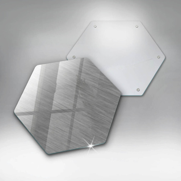 Steklena podloga za rezanje Kovinska tekstura ozadja