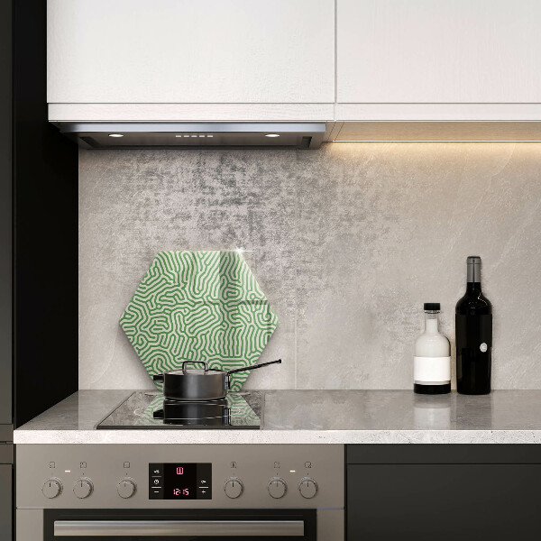 Steklena podloga za rezanje Abstraktne črte