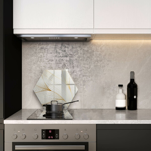 Steklena podloga za rezanje Vzorec modernih linij