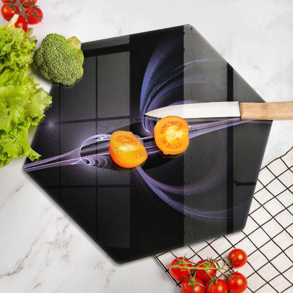 Steklena podloga za rezanje Moderna abstrakcija