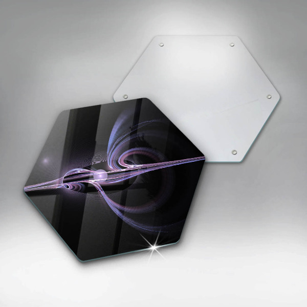 Steklena podloga za rezanje Moderna abstrakcija