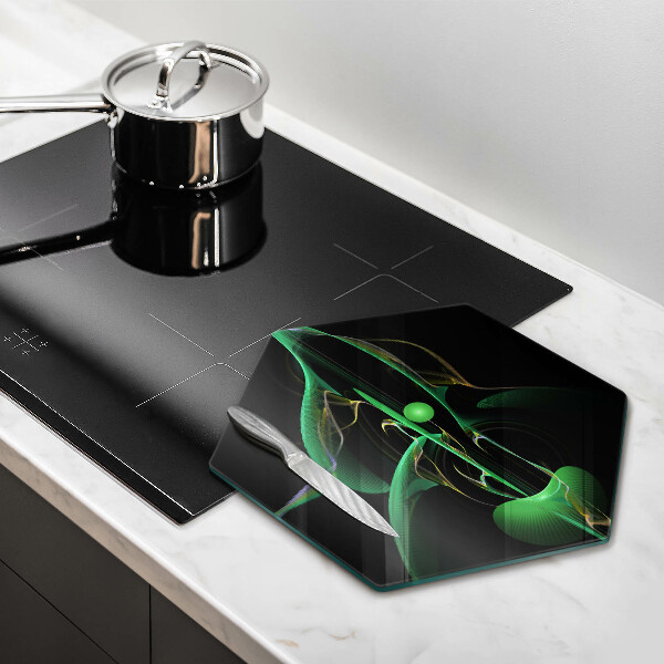 Steklena podloga za rezanje Moderna abstrakcija