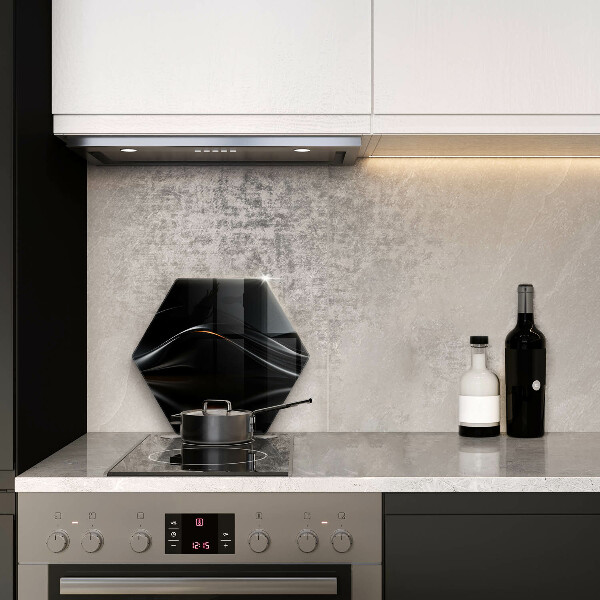 Steklena podloga za rezanje Abstraktno 3D oblikovanje