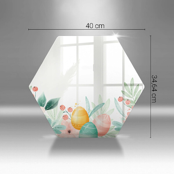 Steklena podloga za rezanje velikonočna jajca