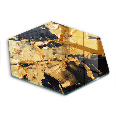 Steklena podloga za rezanje Elegantna tekstura barve