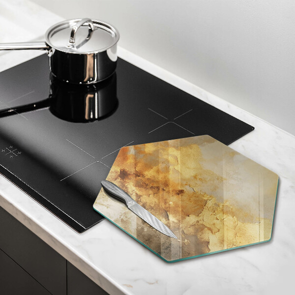 Steklena podloga za rezanje Bogata tekstura