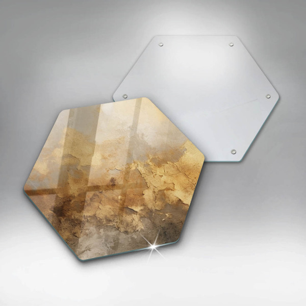 Steklena podloga za rezanje Bogata tekstura