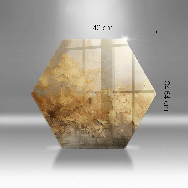 Steklena podloga za rezanje Bogata tekstura