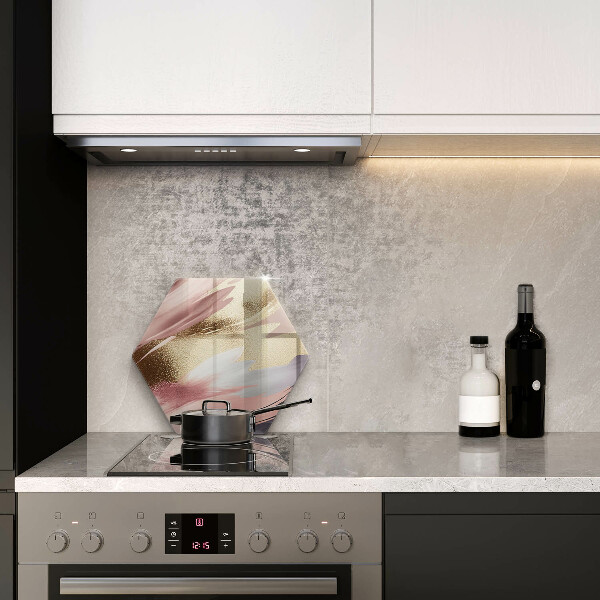 Steklena podloga za rezanje Pastelni madeži