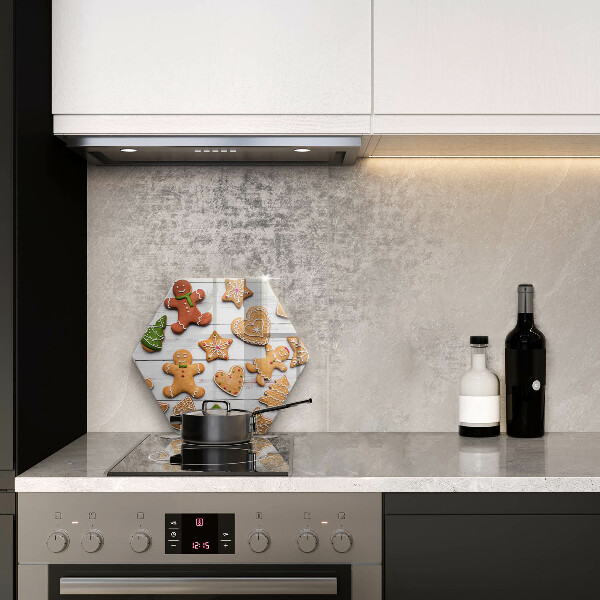 Steklena podloga za rezanje božični medenjaki