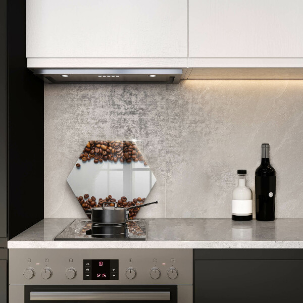 Steklena podloga za rezanje Kavna zrna