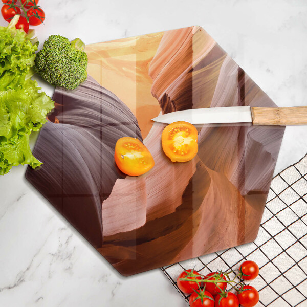 Steklena podloga za rezanje veliki kanjon