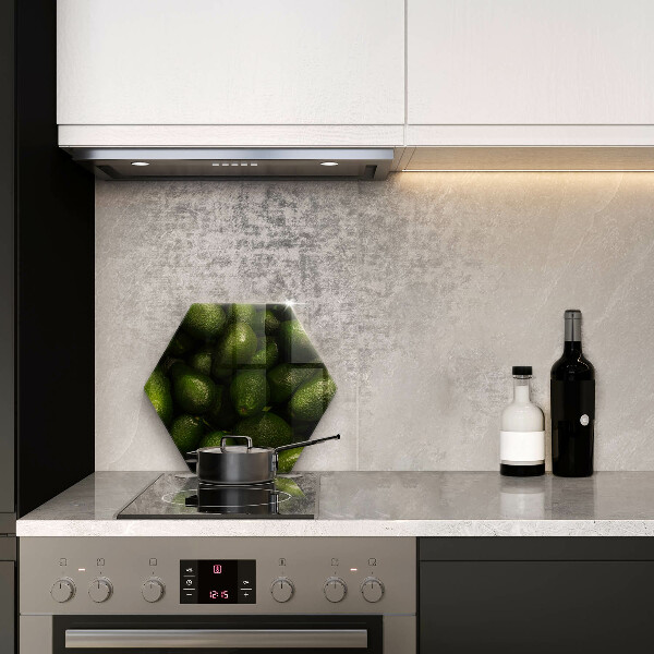 Steklena podloga za rezanje Sadje avokada