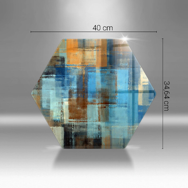 Steklena podloga za rezanje Poslikano ozadje