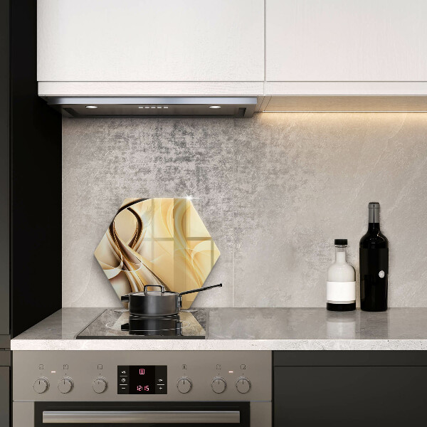 Steklena podloga za rezanje Abstrakcija dima