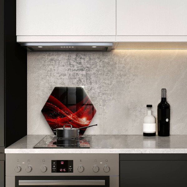 Steklena podloga za rezanje Moderna abstrakcija