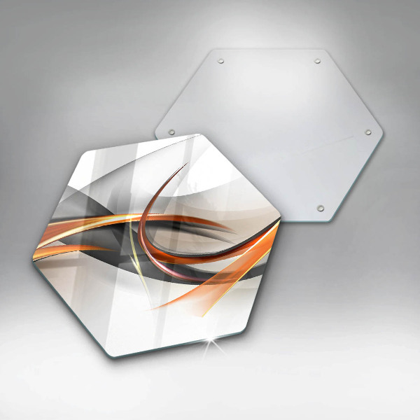 Steklena podloga za rezanje Moderne oblike