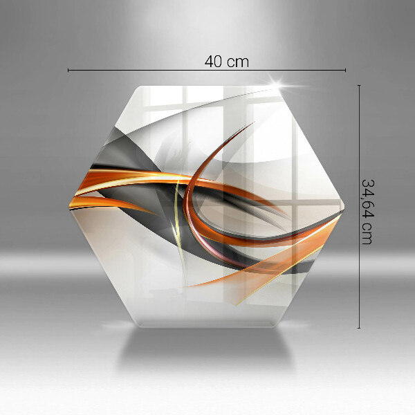 Steklena podloga za rezanje Moderne oblike