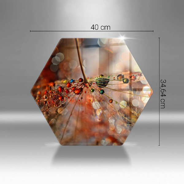 Steklena podloga za rezanje Moker regrat