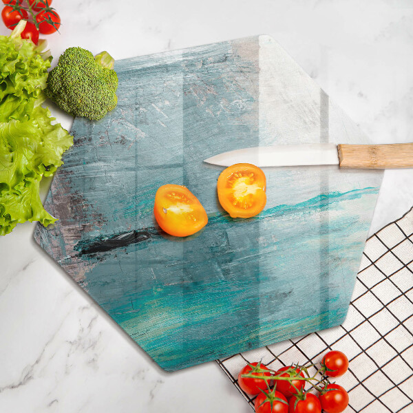 Steklena podloga za rezanje Pobarvaj abstrakcijsko ozadje