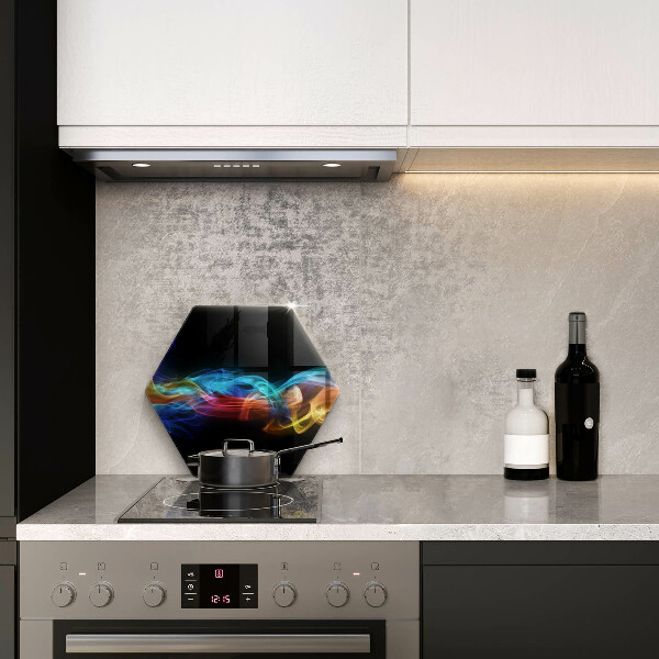 Steklena podloga za rezanje Barvit dim