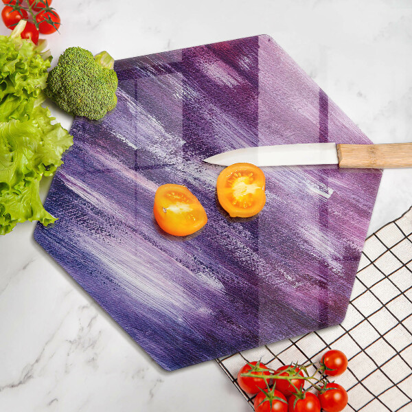 Steklena podloga za rezanje Barvna abstrakcija