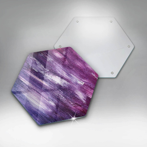 Steklena podloga za rezanje Barvna abstrakcija