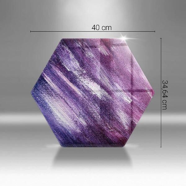 Steklena podloga za rezanje Barvna abstrakcija