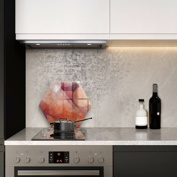 Steklena podloga za rezanje Abstraktna umetnost