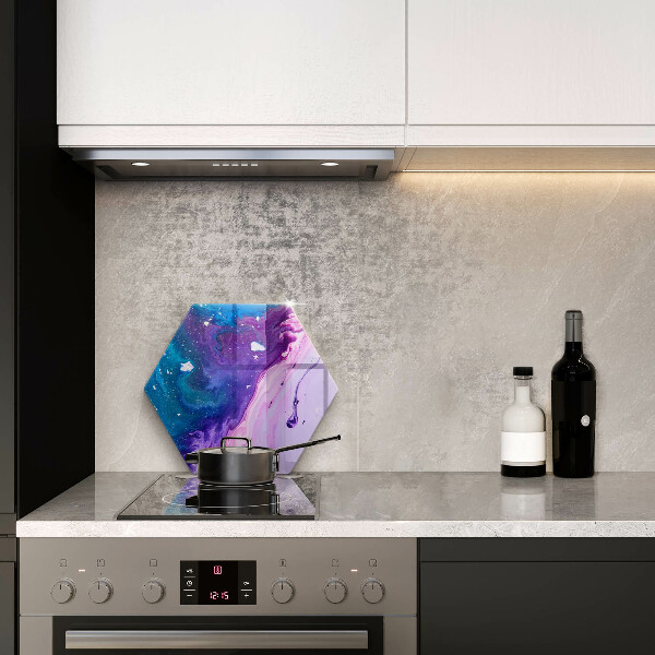 Steklena podloga za rezanje Abstraktna črnila