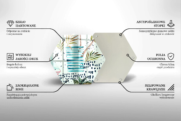 Steklena podloga za rezanje Praznične ilustracije