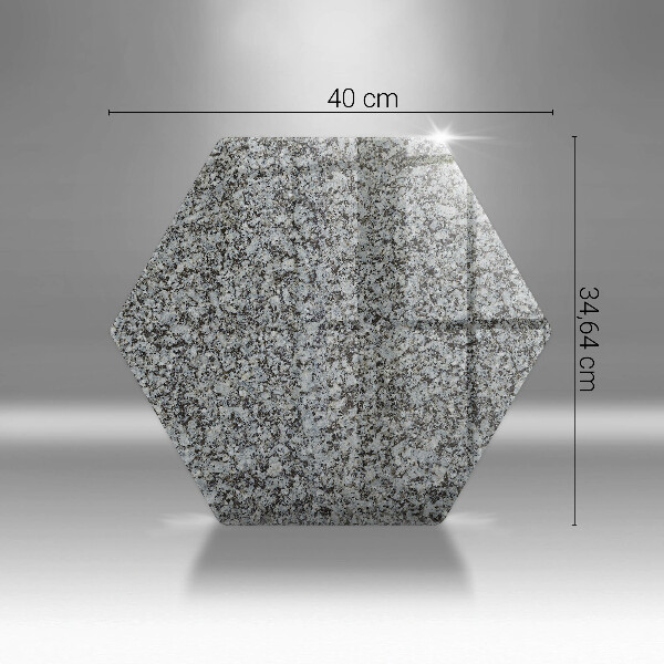 Steklena podloga za rezanje Kamnita tekstura