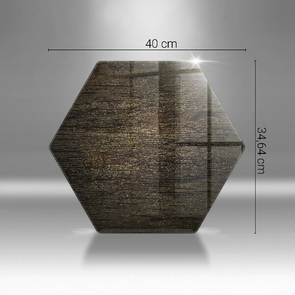 Steklena podloga za rezanje Tekstura lesnega lubja