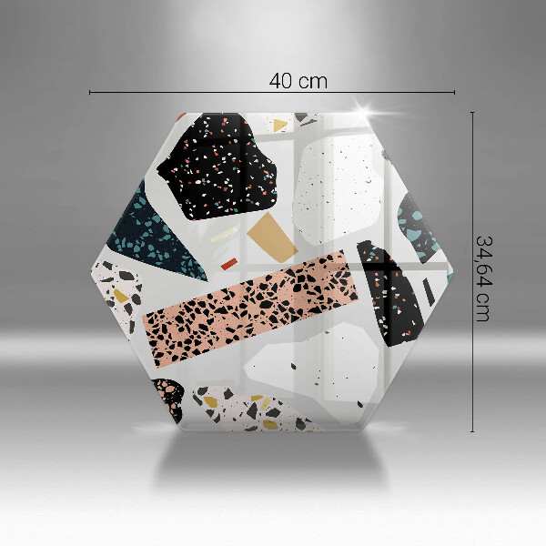 Steklena podloga za rezanje Kamenina