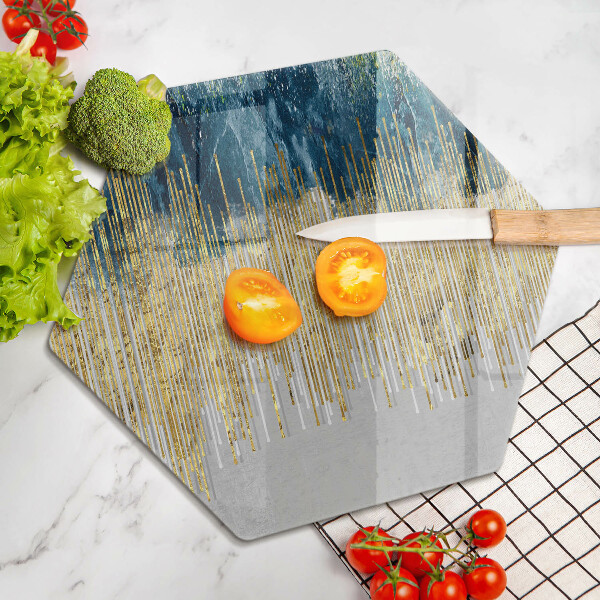 Steklena podloga za rezanje Abstrakcija oblikovalca