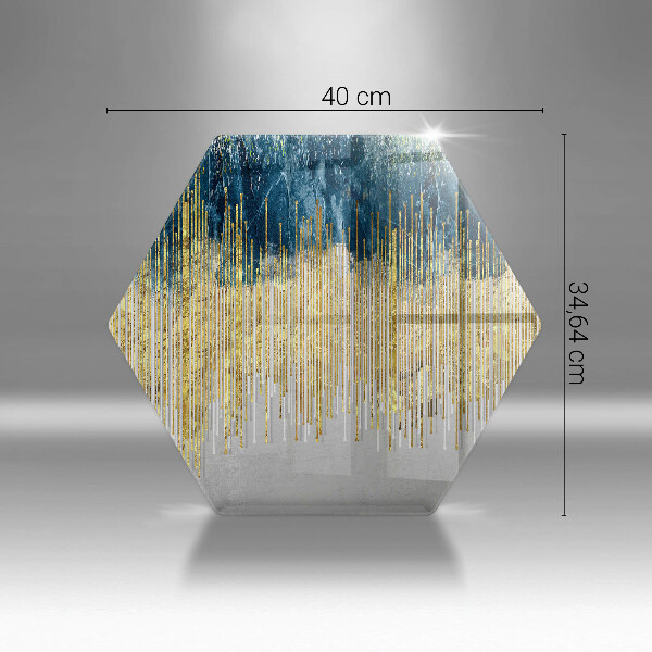 Steklena podloga za rezanje Abstrakcija oblikovalca