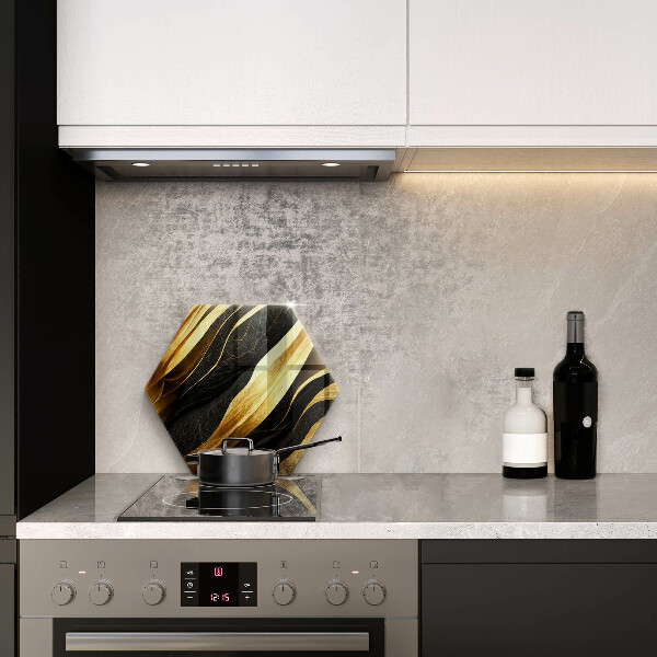 Steklena podloga za rezanje Elegantna abstrakcija