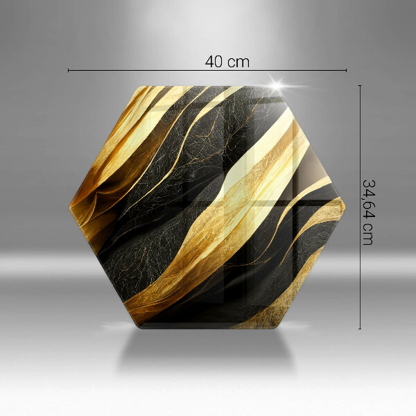 Steklena podloga za rezanje Elegantna abstrakcija