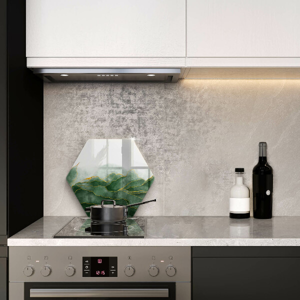 Steklena podloga za rezanje Abstraktna narava